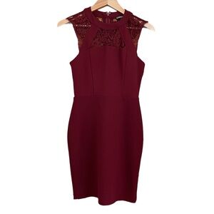 Express Lace Detail Dress Cocktail Party Wedding Guest